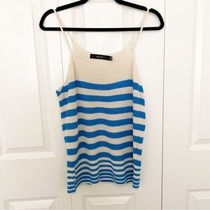 Vero Moda Lexsun stripe knit tank Size M